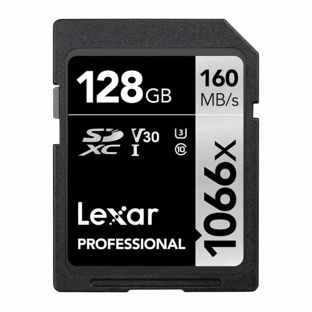 Lexar Professional 1066x SDXC UHS-I Card SILVER Series 128GB